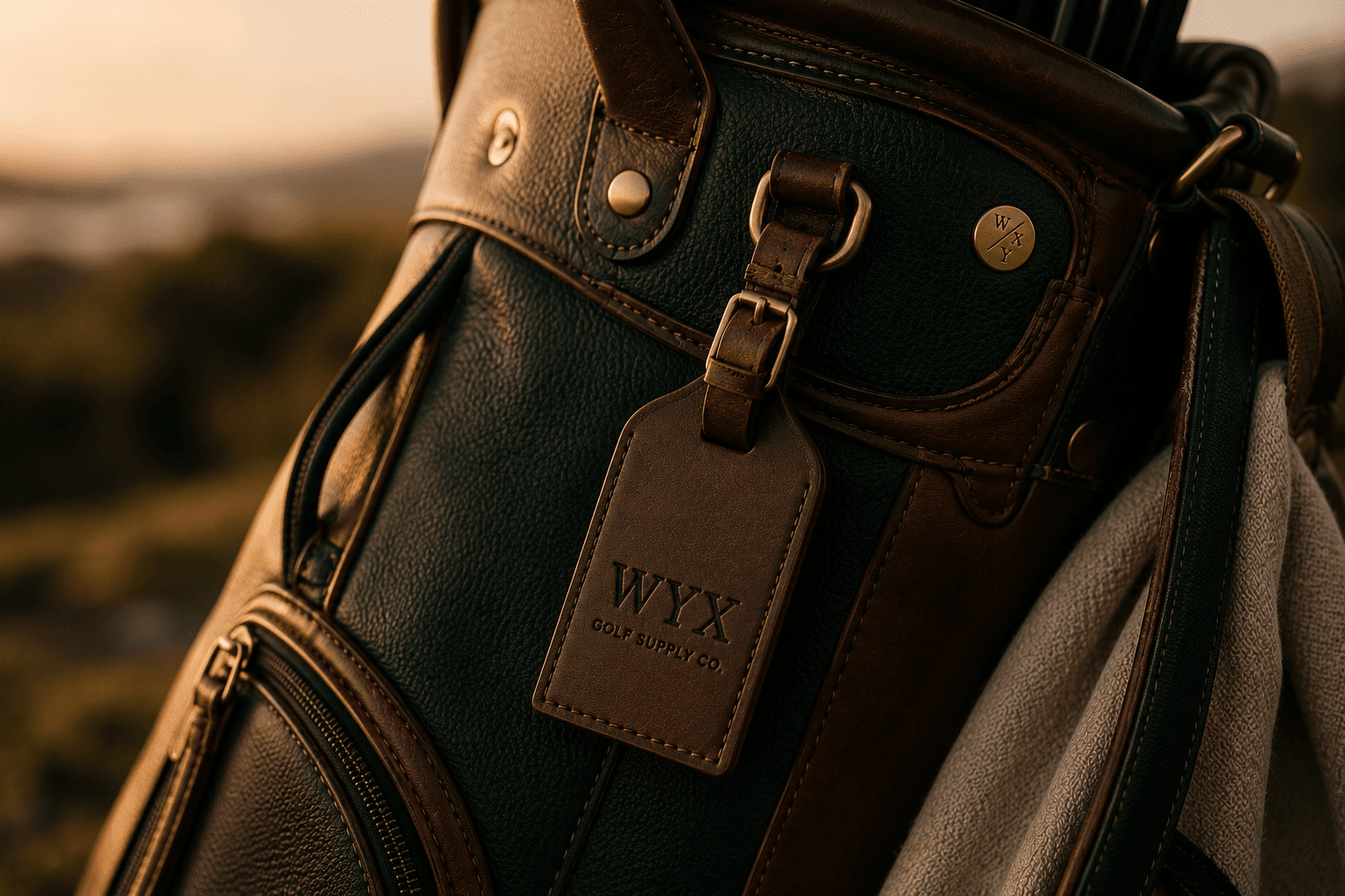 Premium Cabretta Leather Golf Glove lifestyle